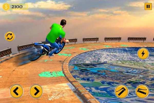 Mega Ramp GT Bike Stunts Racing Challenge screenshot 4