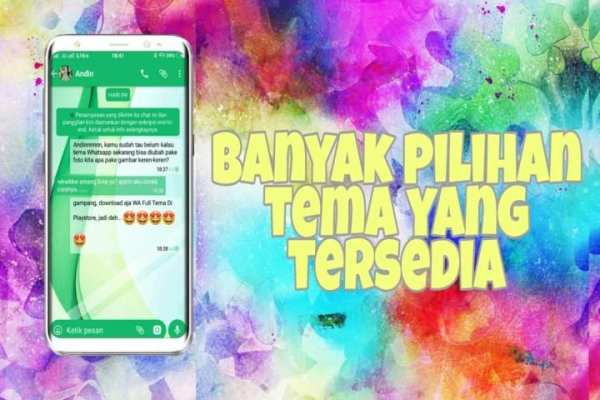 Cara Menganti Tema WA screenshot 1