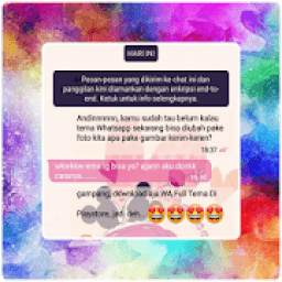 Cara Menganti Tema WA icon