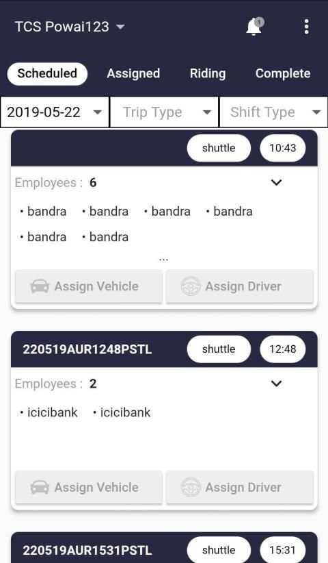 Commutec operator screenshot 1