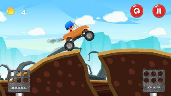 Hill Climb Racing game screenshot 1