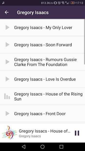 Gregory isaac - All songs 2 تصوير الشاشة