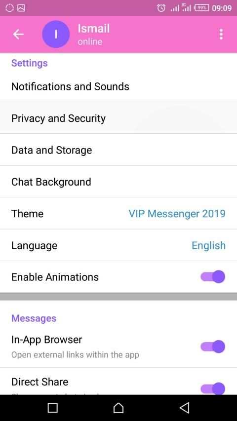 VIP Messenger 2019 स्क्रीनशॉट 2