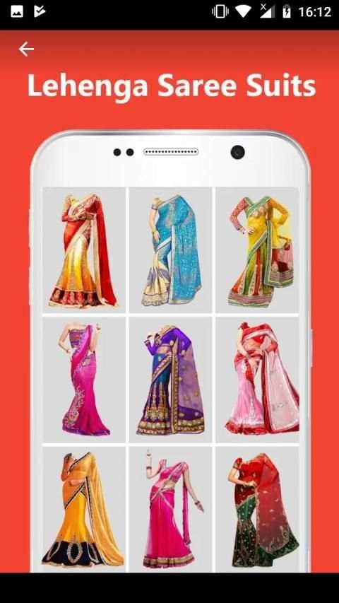 Women Lehenga Photo Suit स्क्रीनशॉट 6
