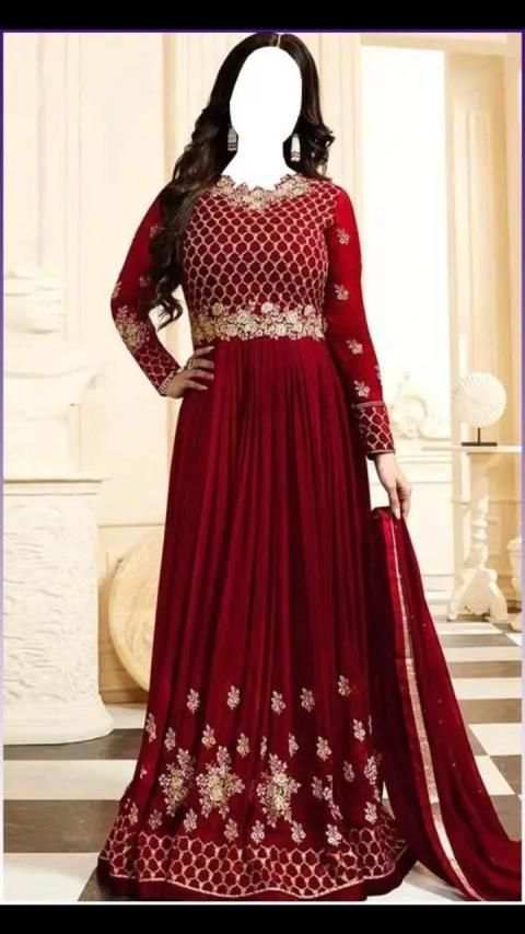 Women Lehenga Photo Suit स्क्रीनशॉट 2
