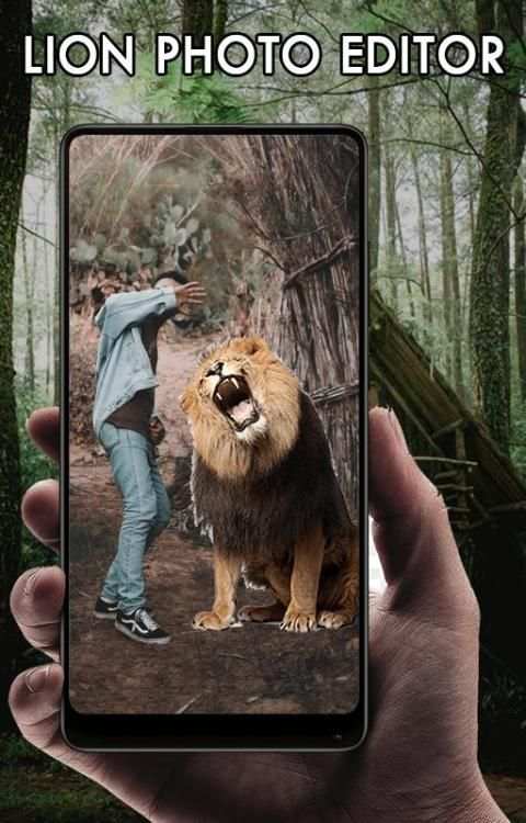 Lion Photo Editor: Tigers Photo Editor स्क्रीनशॉट 5
