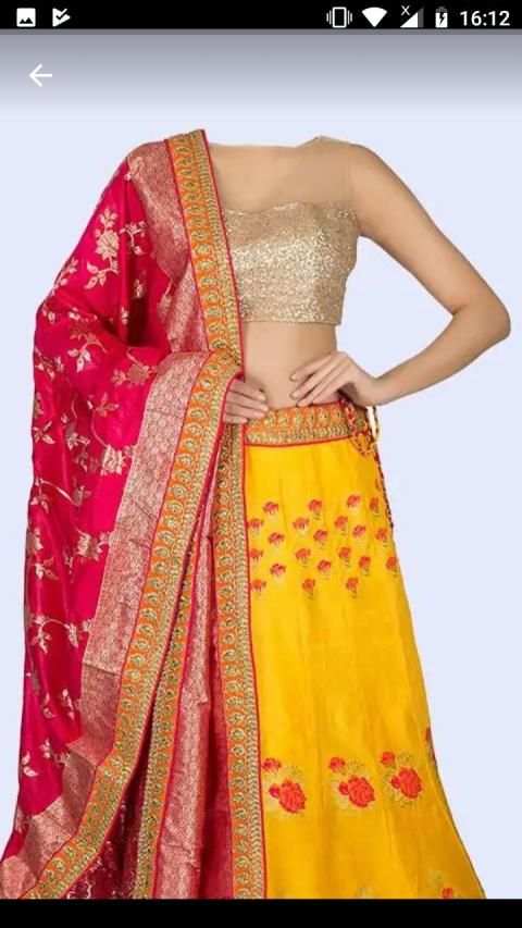 Women Lehenga Photo Suit स्क्रीनशॉट 5