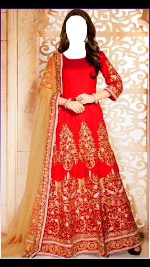 Women Lehenga Photo Suit स्क्रीनशॉट 4