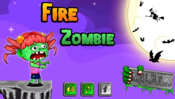 Fire Zombie : Halloween Zombie Land screenshot 2
