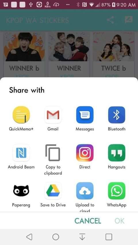 KPOP Star WAStickerApps स्क्रीनशॉट 3