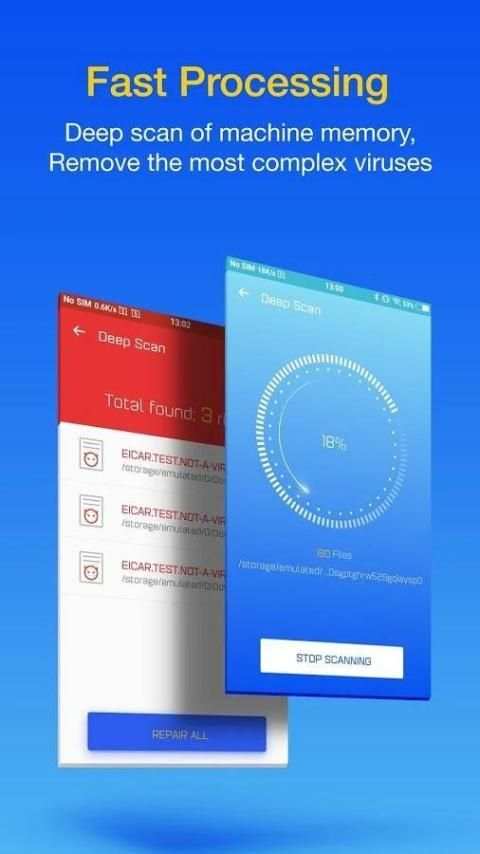 Antivirus Cleaner - Virus Scanner And Junk Remover screenshot 1
