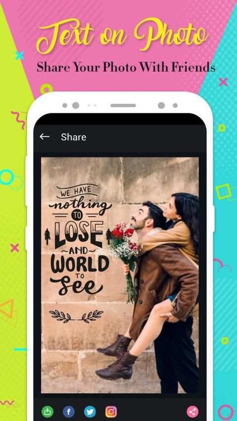 Text On Photo - Add Text To Photo screenshot 1