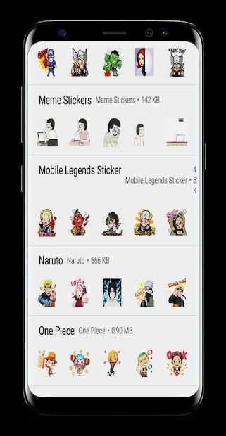 Anime Sticker For WhatsApp |WAStickerApps| स्क्रीनशॉट 2