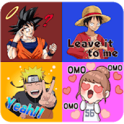 Anime Sticker For WhatsApp |WAStickerApps| आइकन