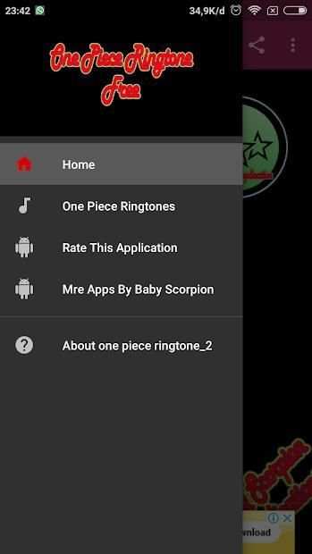One Piece Ringtones Free screenshot 4