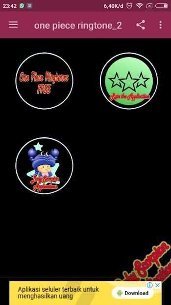 One Piece Ringtones Free screenshot 3