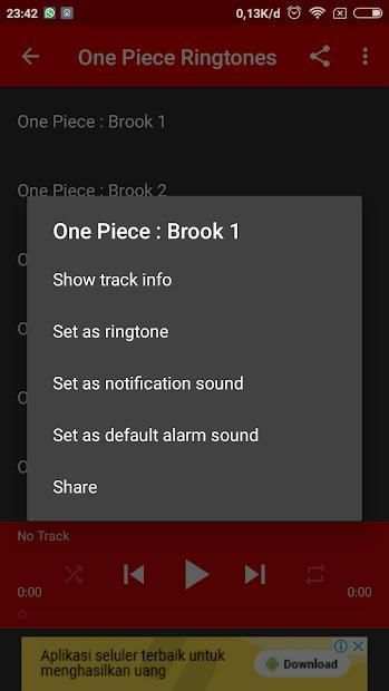 One Piece Ringtones Free screenshot 1