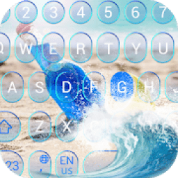 ikon Summer Beach Party Keyboard Theme