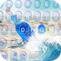 Summer Beach Party Keyboard Theme