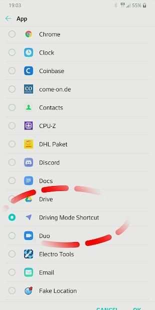 Driving Mode Shortcut screenshot 2