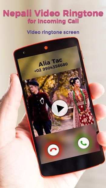 Nepali Video Ringtone for Incoming Call screenshot 1