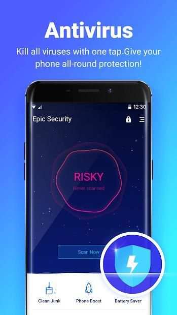Epic Security ( Clean Virus )– Cleaner, Antivirus screenshot 7