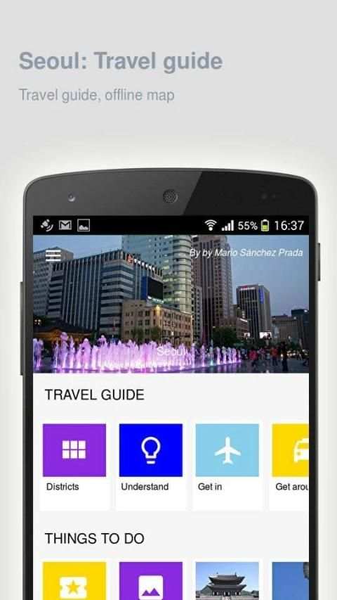 Seoul: Offline travel guide screenshot 3