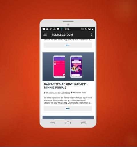Temas GB - Colorful screenshot 4