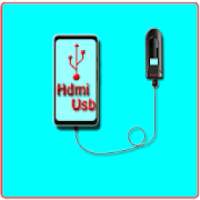 Hdmi USB Connect Phone For android