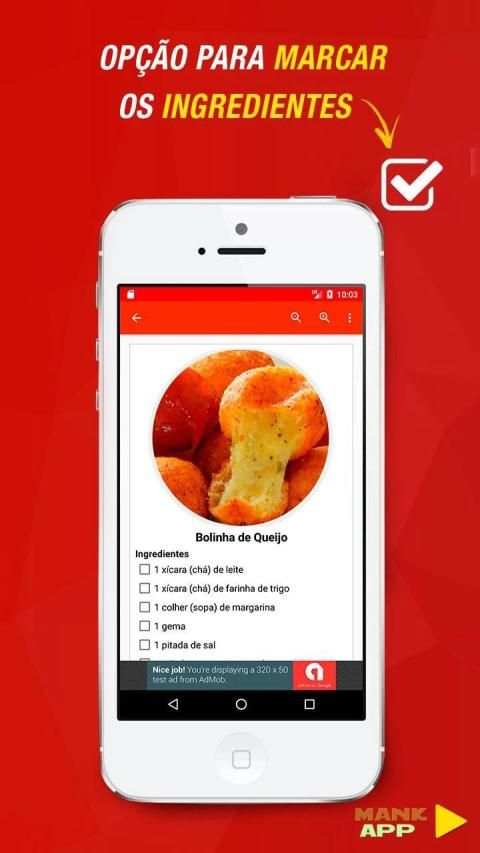 Receitas de Doces e Salgados screenshot 2