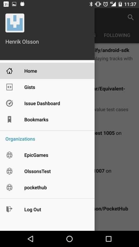 PocketHub for GitHub screenshot 3