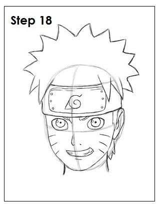 How To Draw Naruto screenshot 2