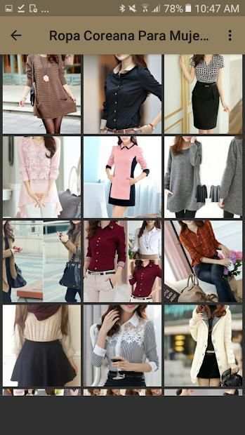 Ropa Coreana para Mujer. स्क्रीनशॉट 4