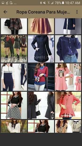 Ropa Coreana para Mujer. स्क्रीनशॉट 5