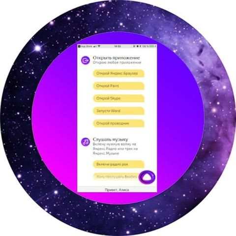 Новая Алиса голосовой помощник 2019 Советы screenshot 1