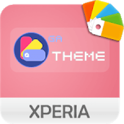 GALAXY XPERIA Theme | JUST RED *Design For SONY आइकन