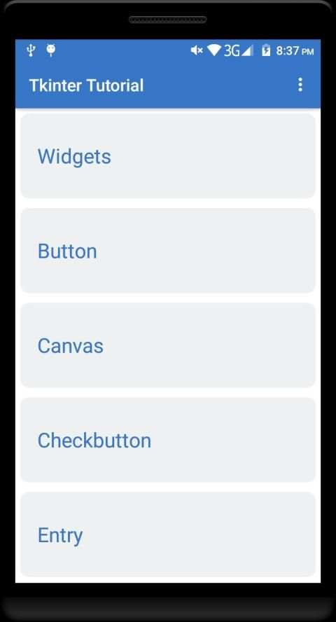 Tkinter Tutorial - Python GUI Library screenshot 6