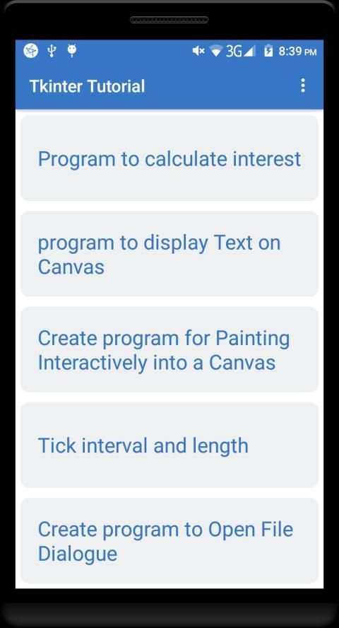 Tkinter Tutorial - Python GUI Library screenshot 1