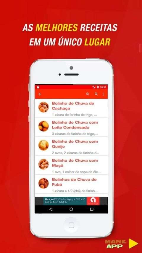 Receitas de Bolinhos de Chuva screenshot 4