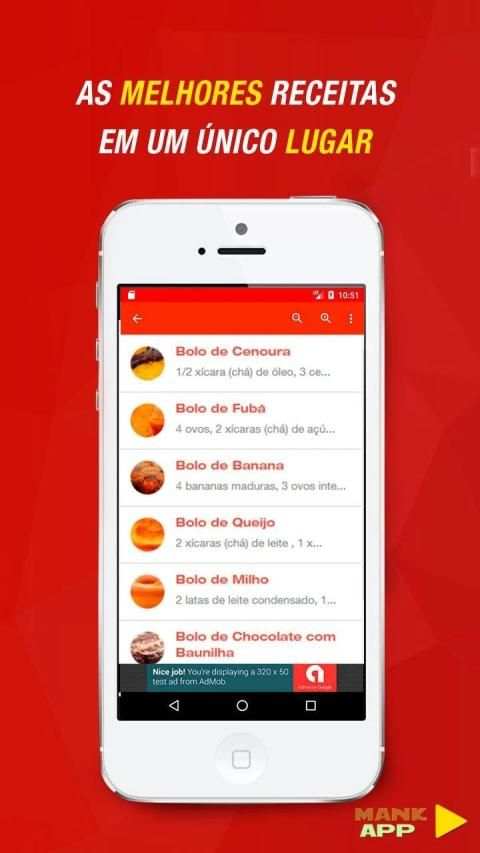 Receitas de Bolos Caseiros screenshot 4