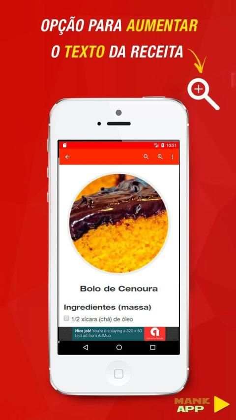 Receitas de Bolos Caseiros screenshot 3