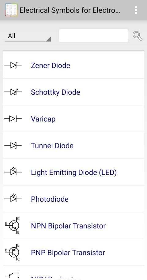 Electrical Symbols for Electronics screenshot 7