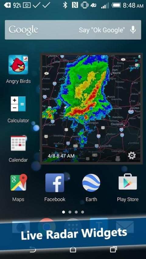 Weather Radar Widget स्क्रीनशॉट 14