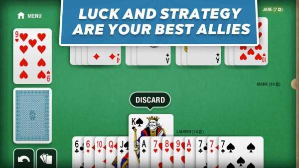 Rummy ♣ - classic card game स्क्रीनशॉट 3