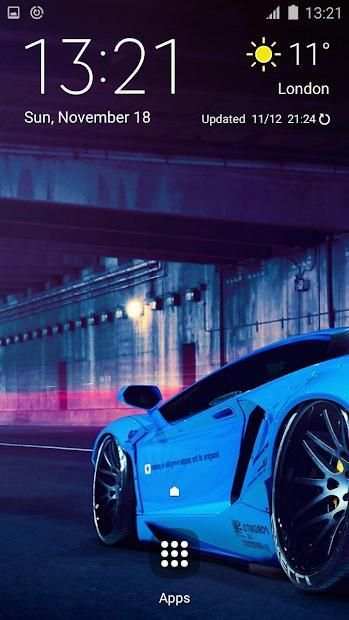 Real Car Racing Live Wallpaper screenshot 1
