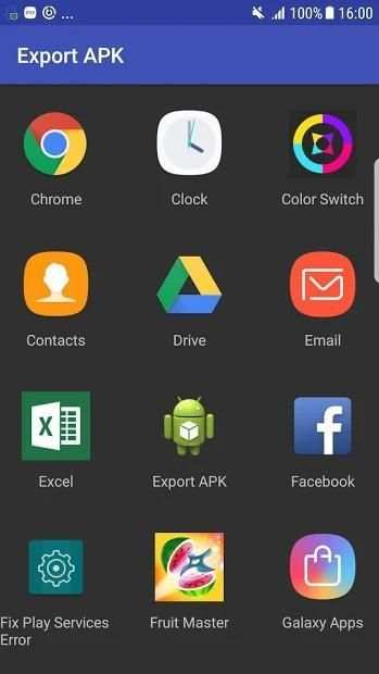 Export App(APK File) To SD Card screenshot 4