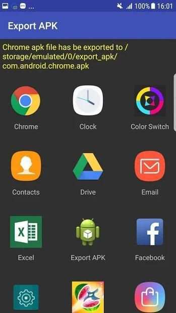 Export App(APK File) To SD Card screenshot 1