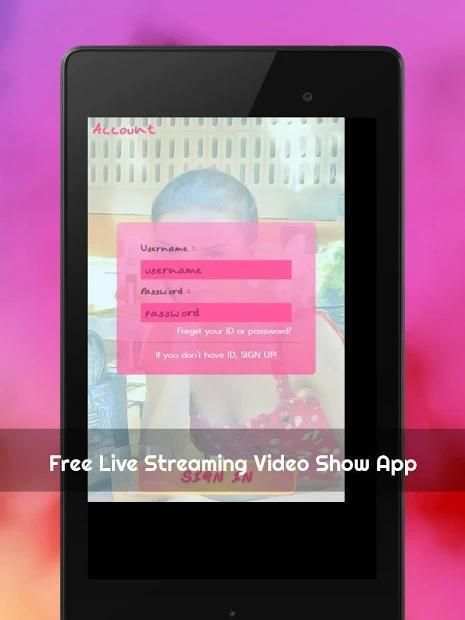 Free Live Streaming Video Show App स्क्रीनशॉट 2
