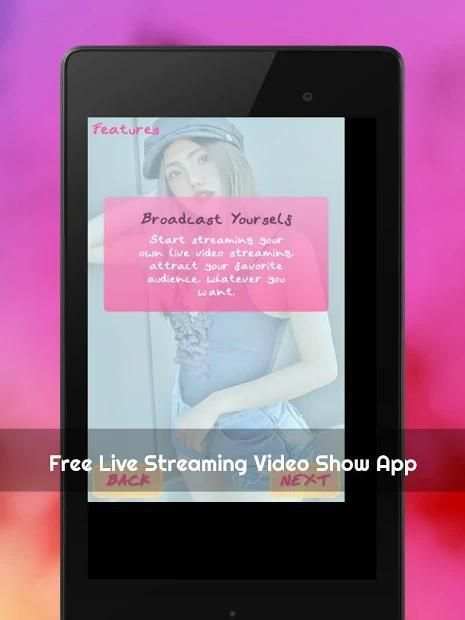 Free Live Streaming Video Show App स्क्रीनशॉट 1