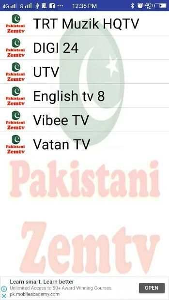 Pakistani Zemtv screenshot 8